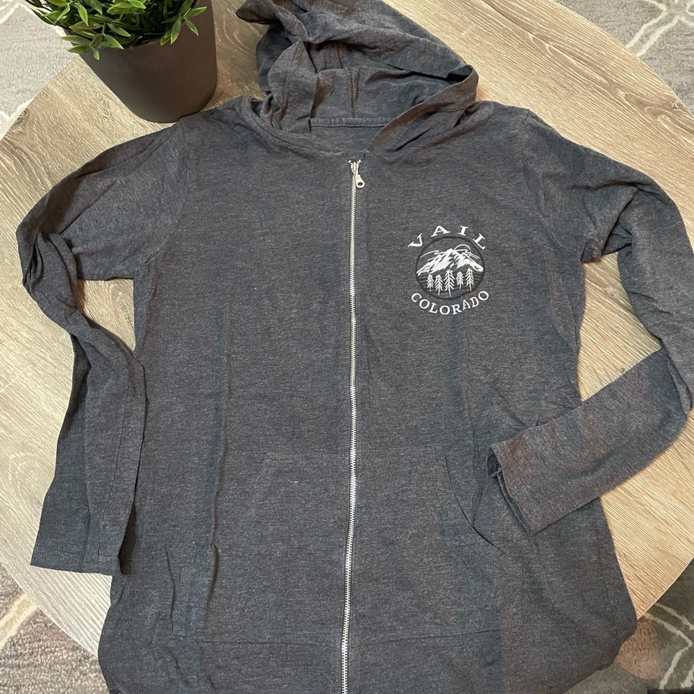 Gray Vail Colorado Zip-Up Hoodie